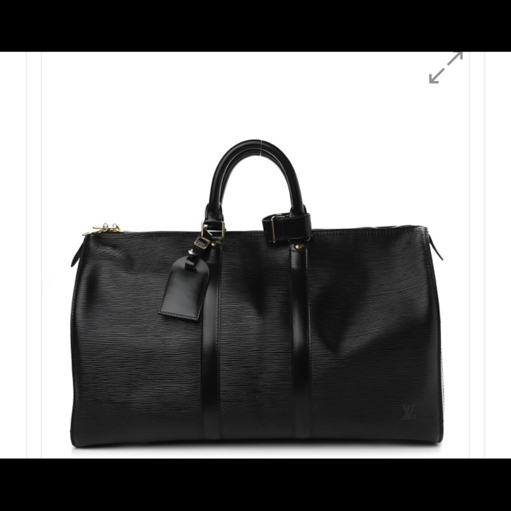 - Authentic Louis Vuitton keepall  55 epi leather